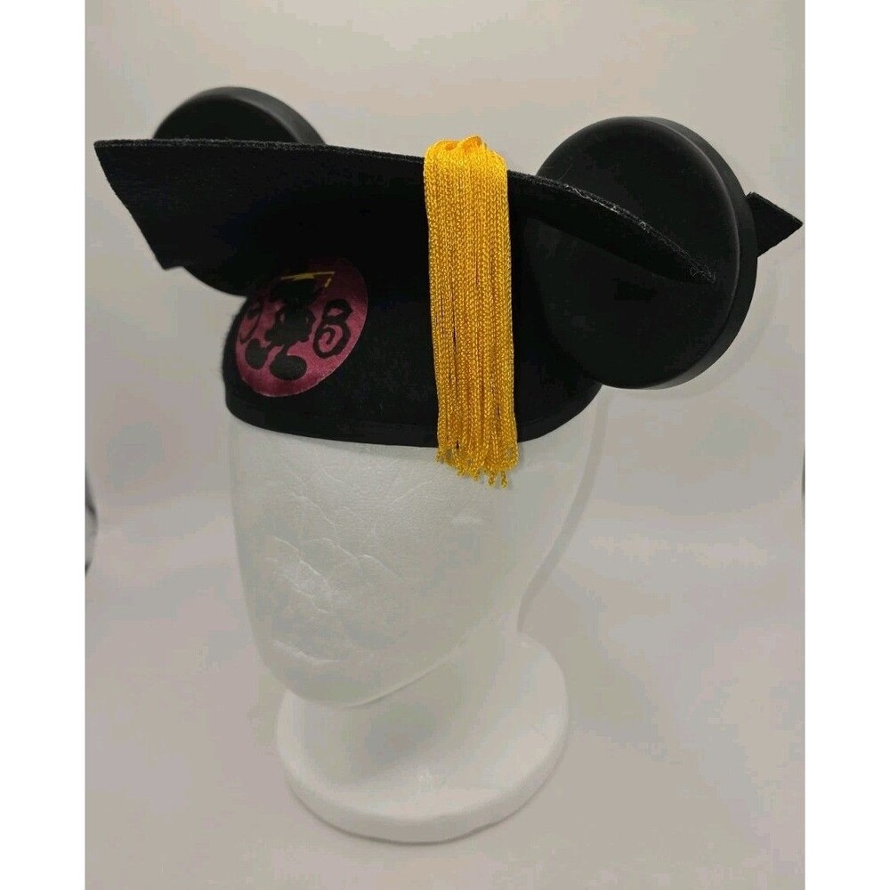 Vintage 1998 Disney Mickey Mouse Graduation Ears Cap Hat